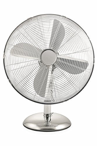 VENTILATORE TAVOLO CROMATO DIAMETRO 40 CM 8