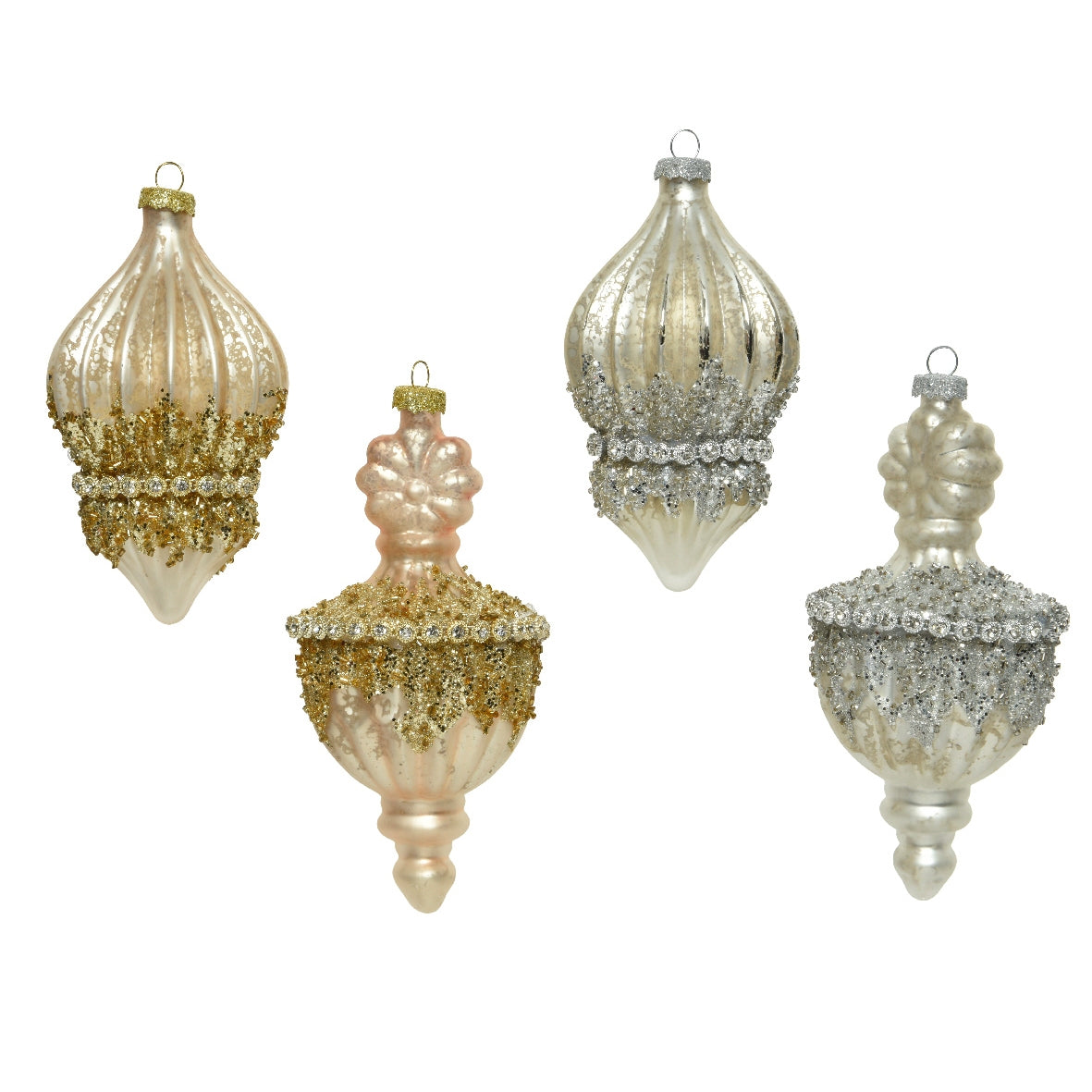 Addobbo albero di vetro Keamingk