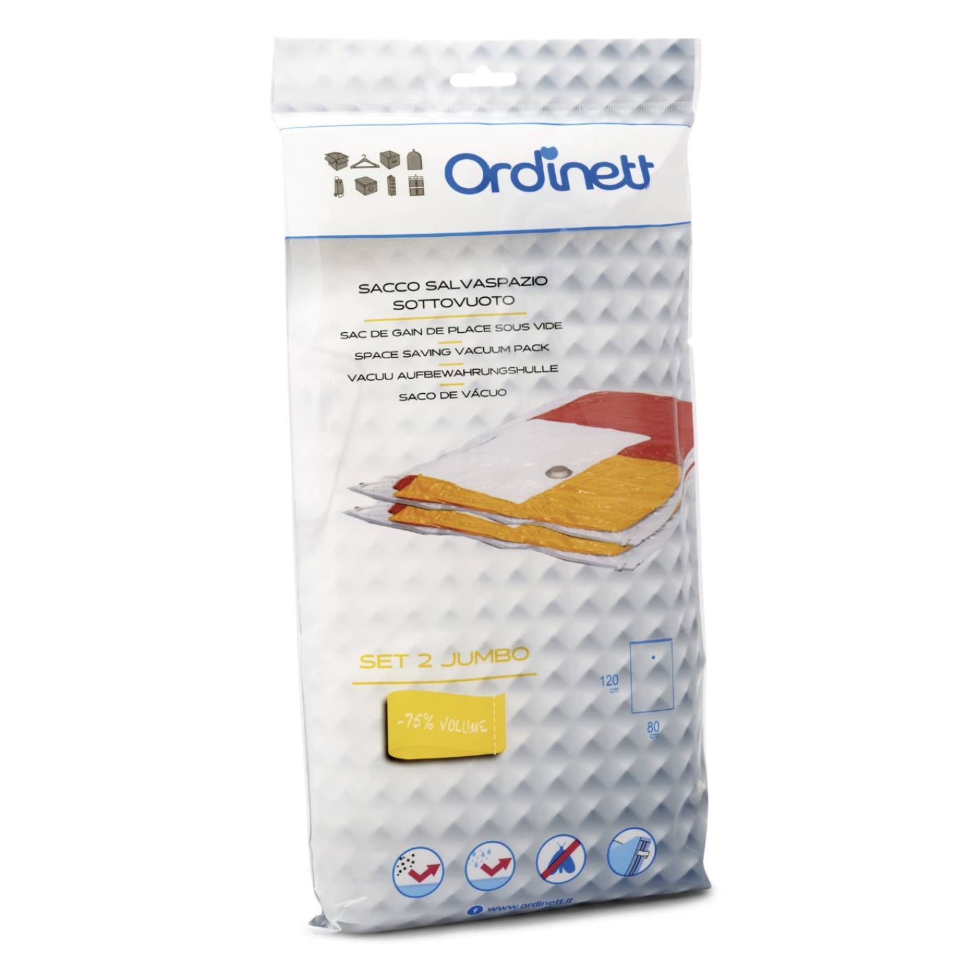 Set 2 sacchi sottovuoto Ordispace