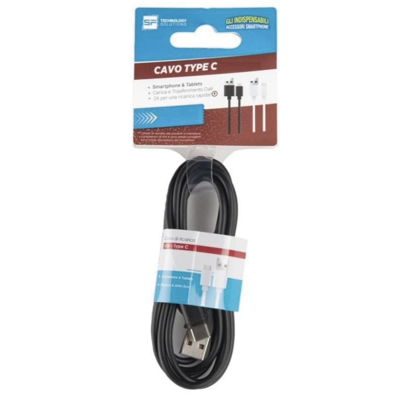 Cavo USB Type-C da 1 o 2 metri