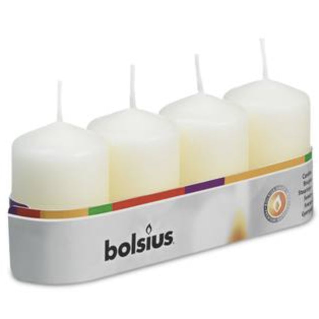4 Candele pillar Bolsius 3