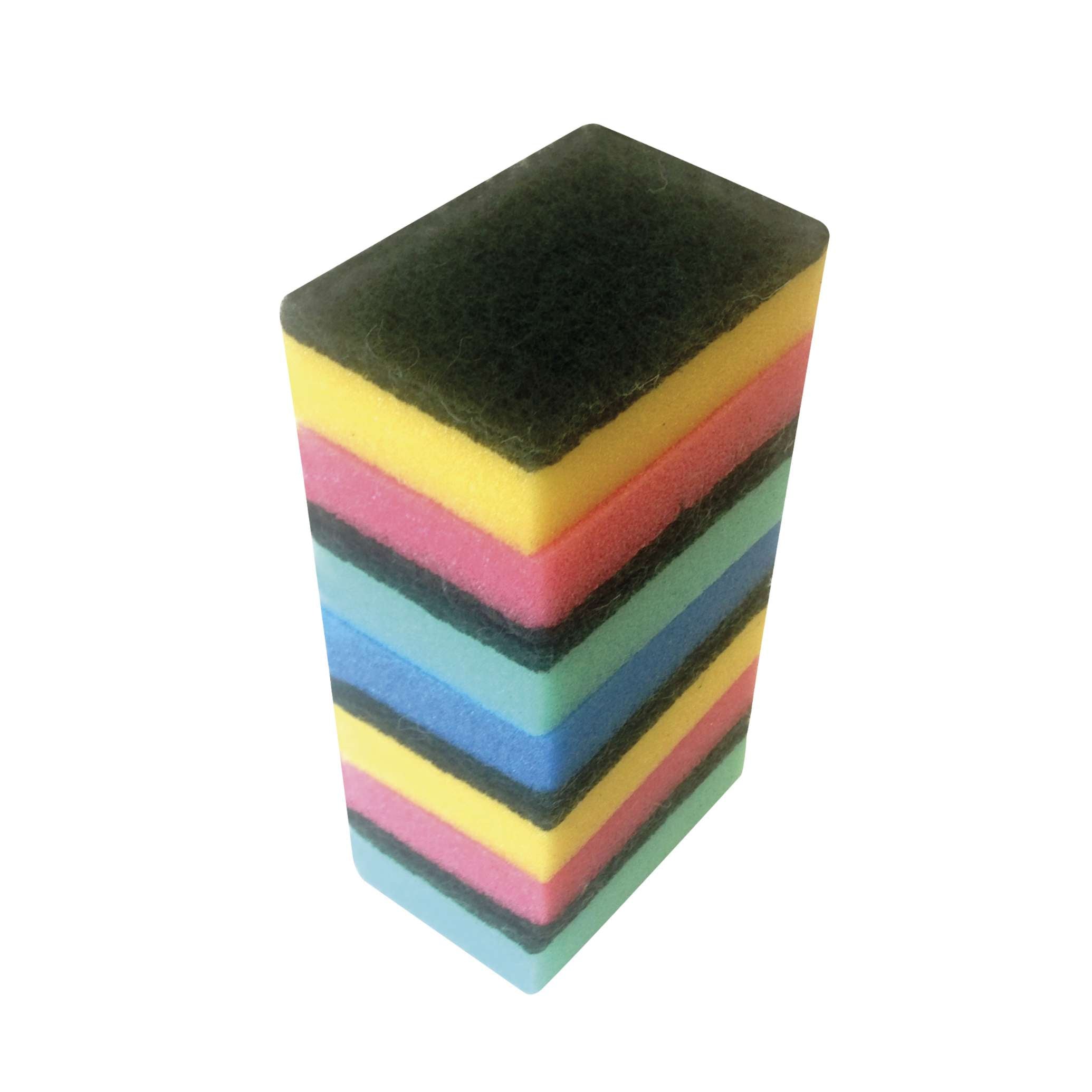 Set 7 spugne abrasive colorate