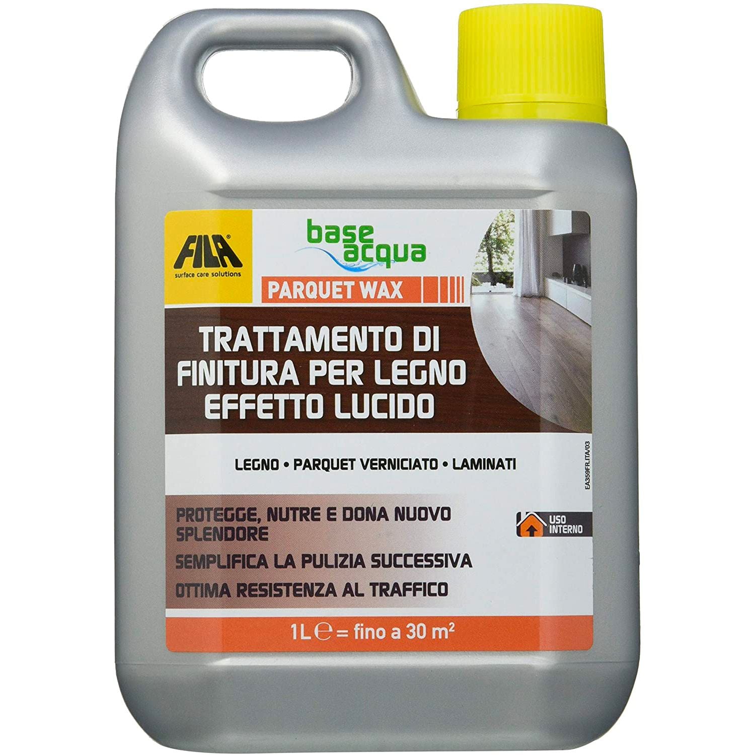 Cera protettiva per parquet Wax FILA 1lt