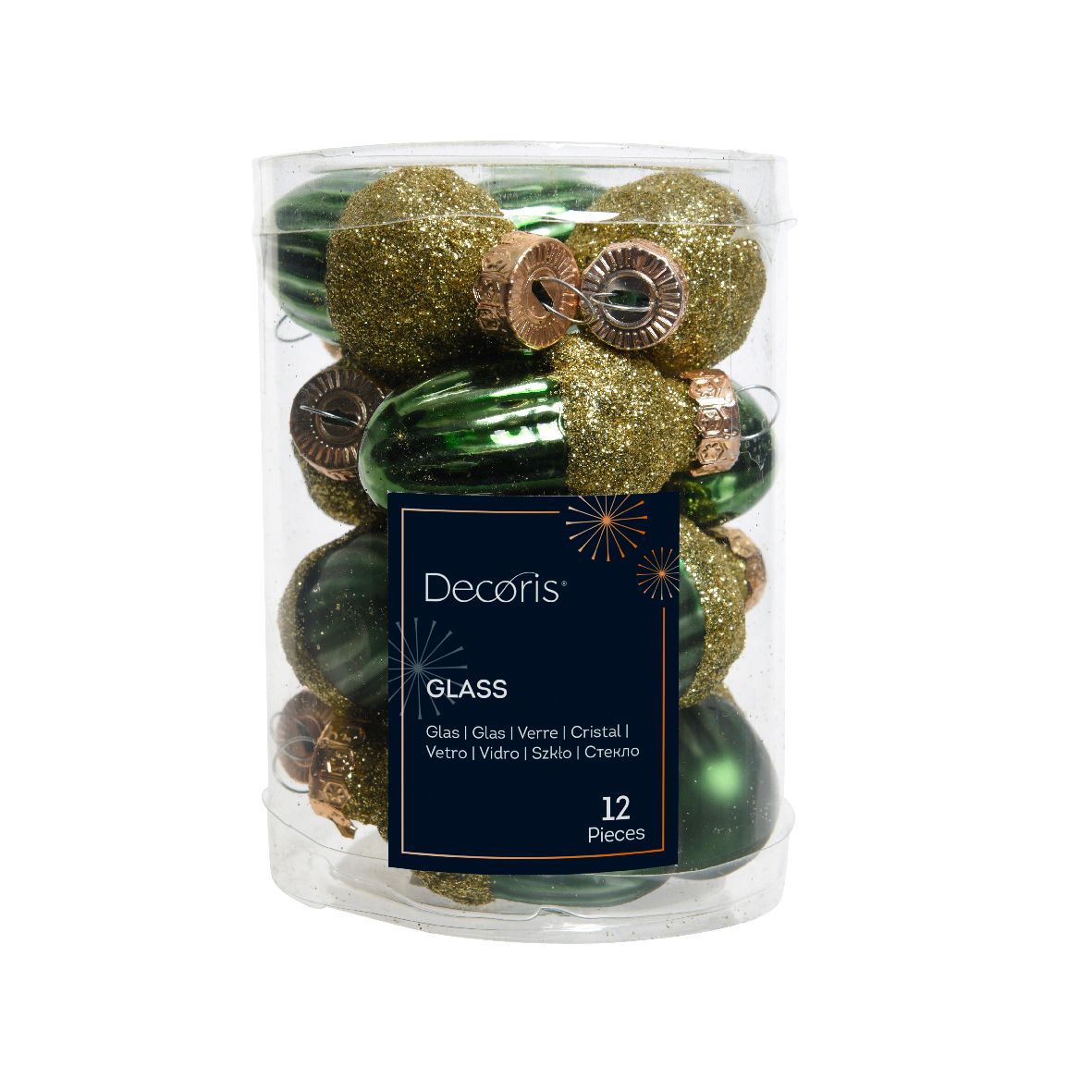 Tubo 12 pigne in plastica