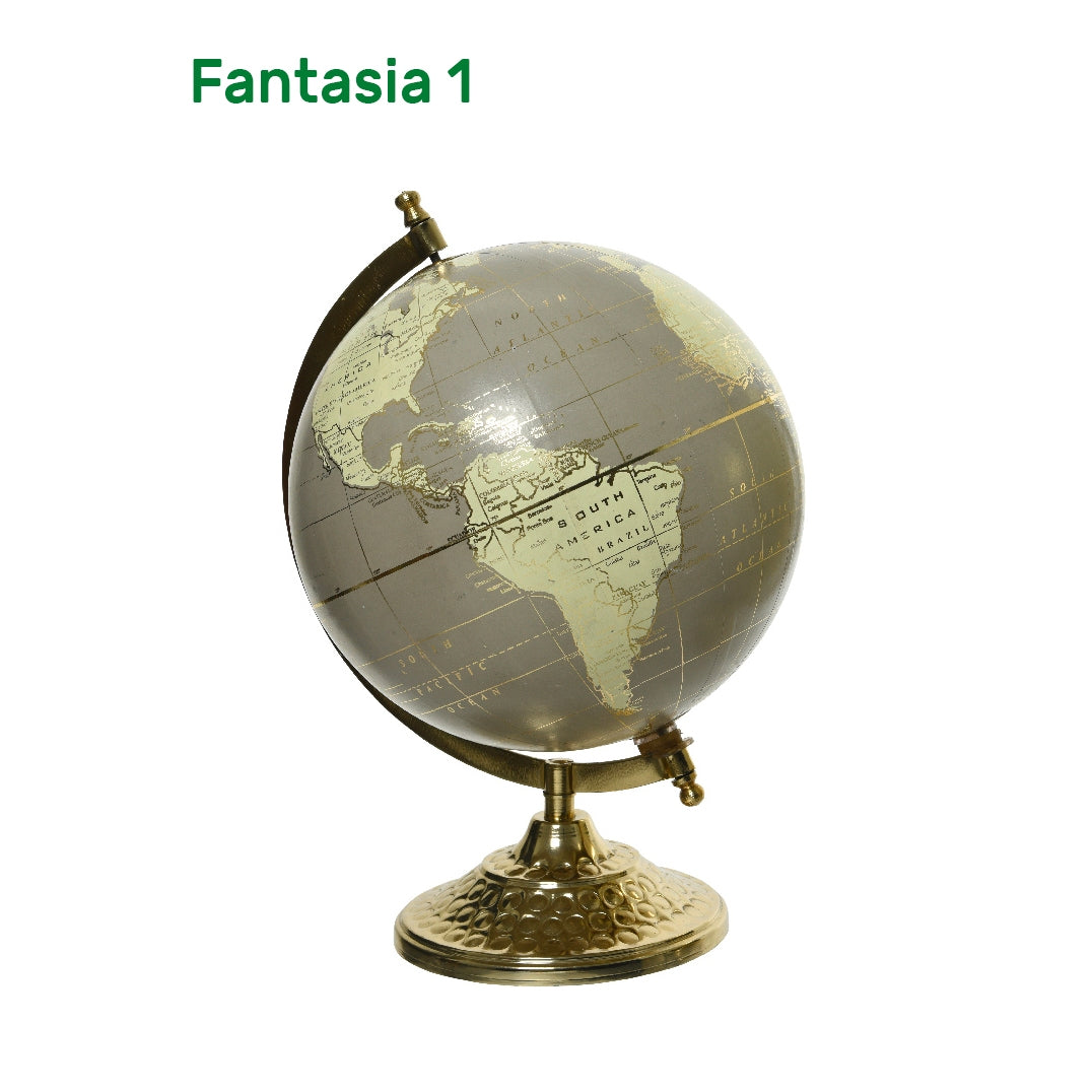 Mappamondo per decori natalizi Kaemingk