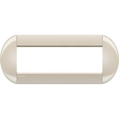 Placca tonda 7 moduli