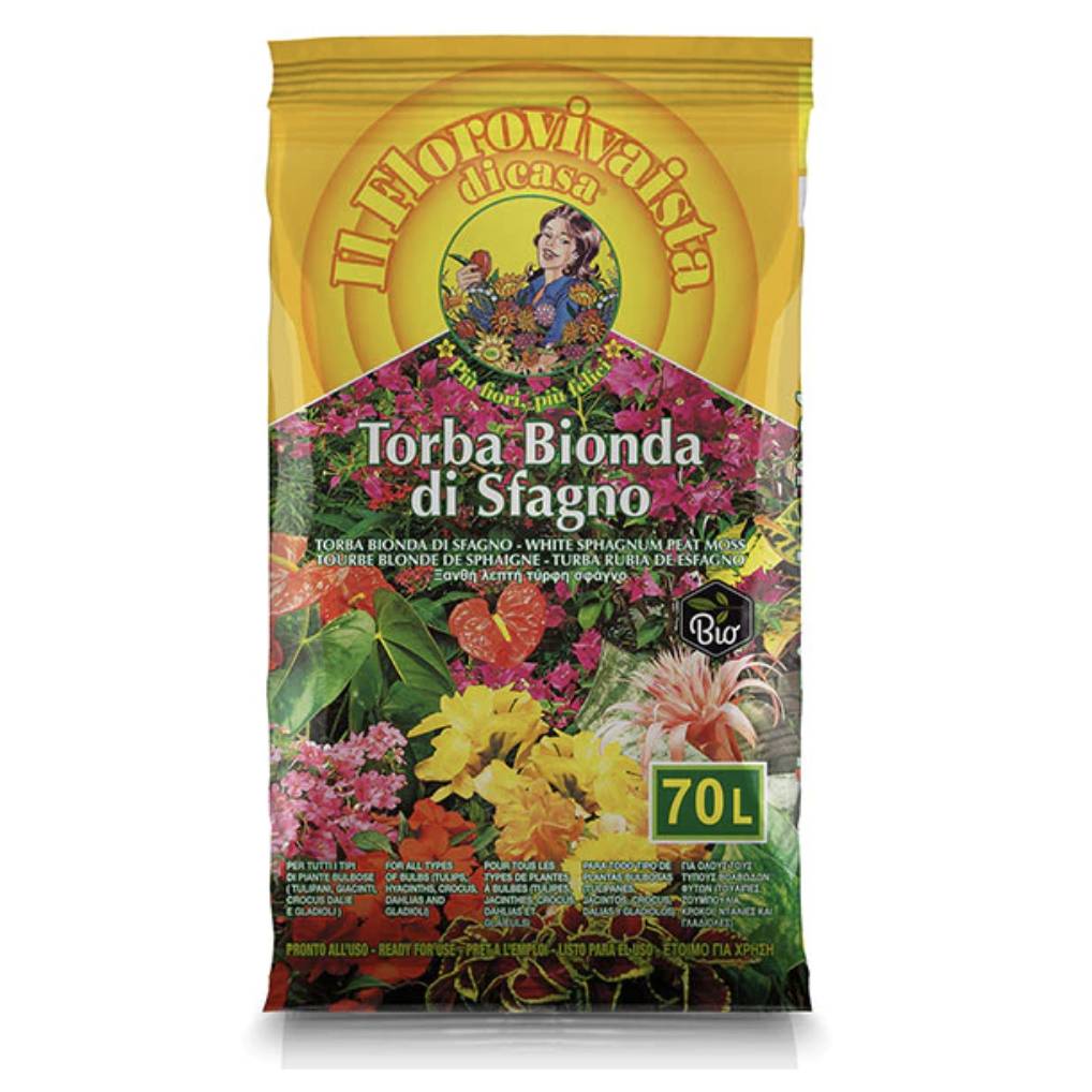 Torba bionda di sfagno 70lt