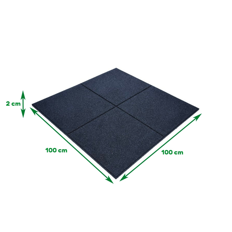 Pavimento Antishock Securewalk x12 nero