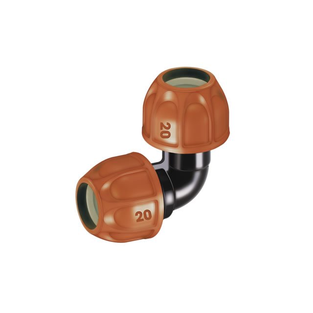 Gomito 20 mm Claber