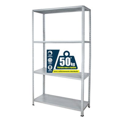 kit Scaffale 4 piani 90x40x170 cm  S