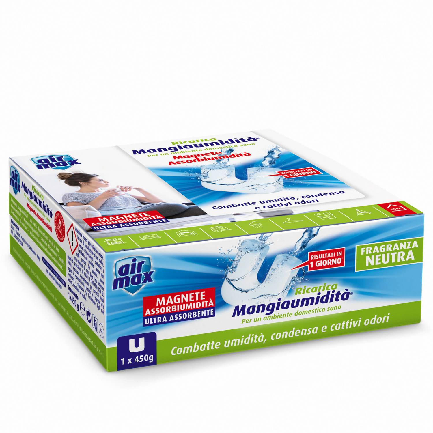 Ricarica magnete Mangiaumidit√† Neutra 450g