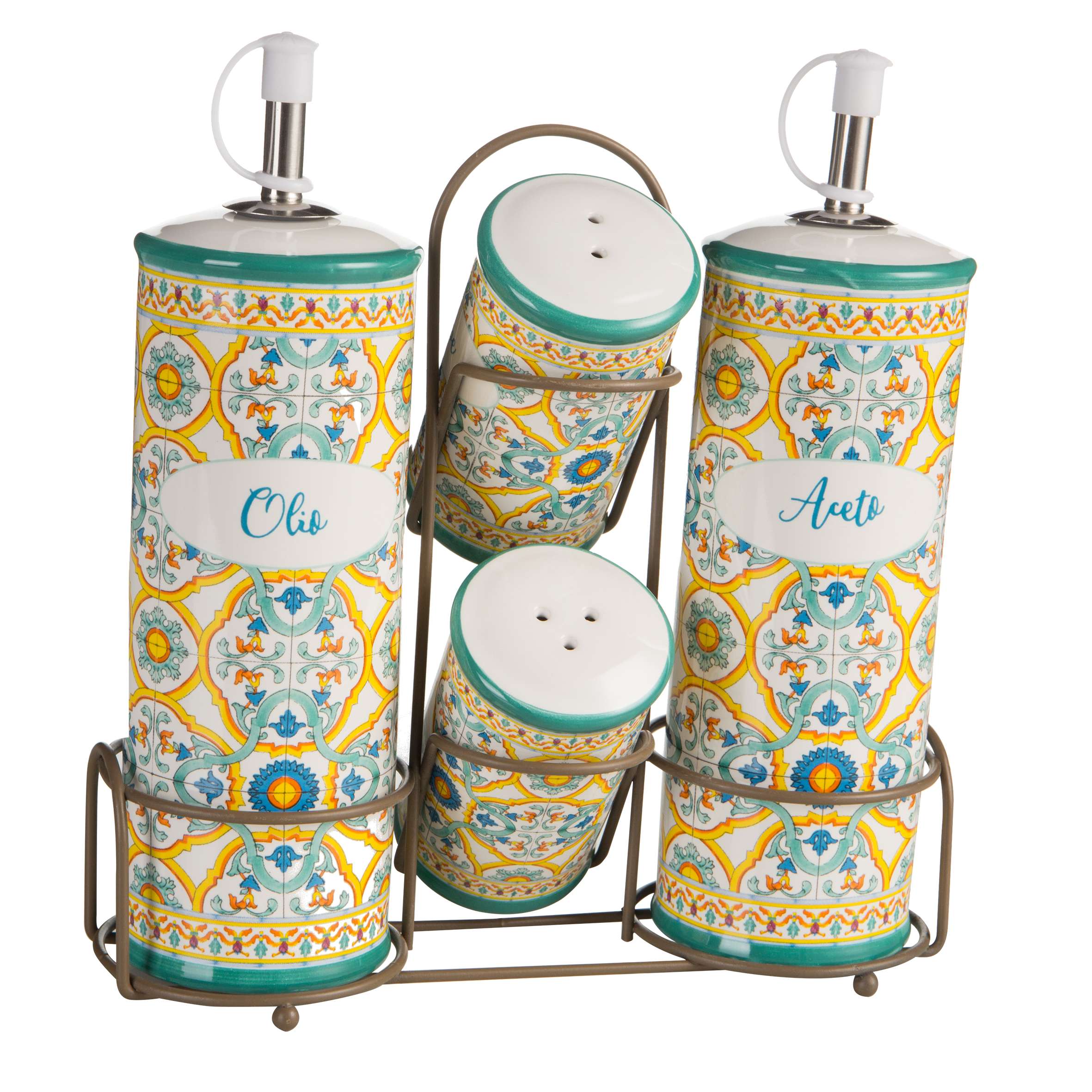 Ortigia Menage olio-aceto-sale-pepe