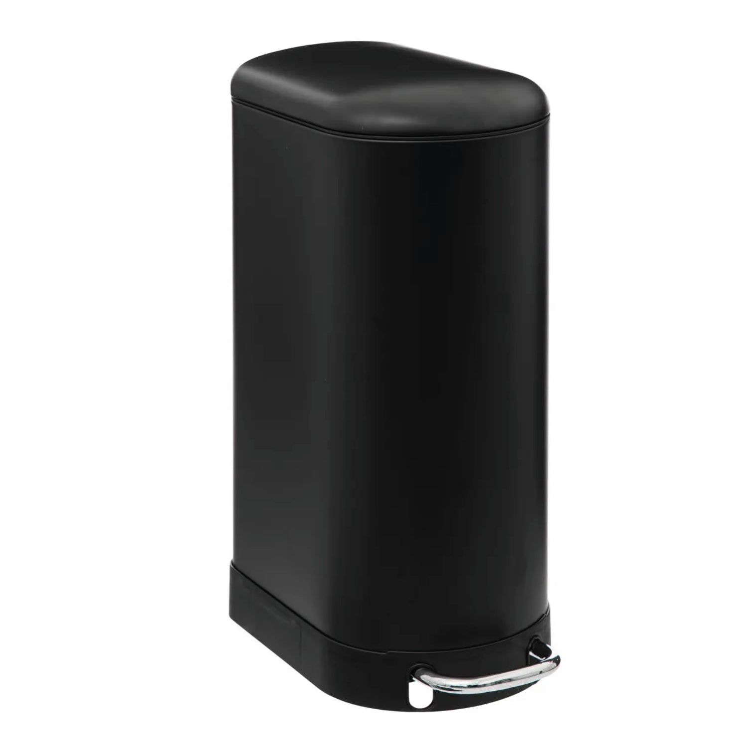 Pattumiera slim a pedale "ariane" 30 litri nera
