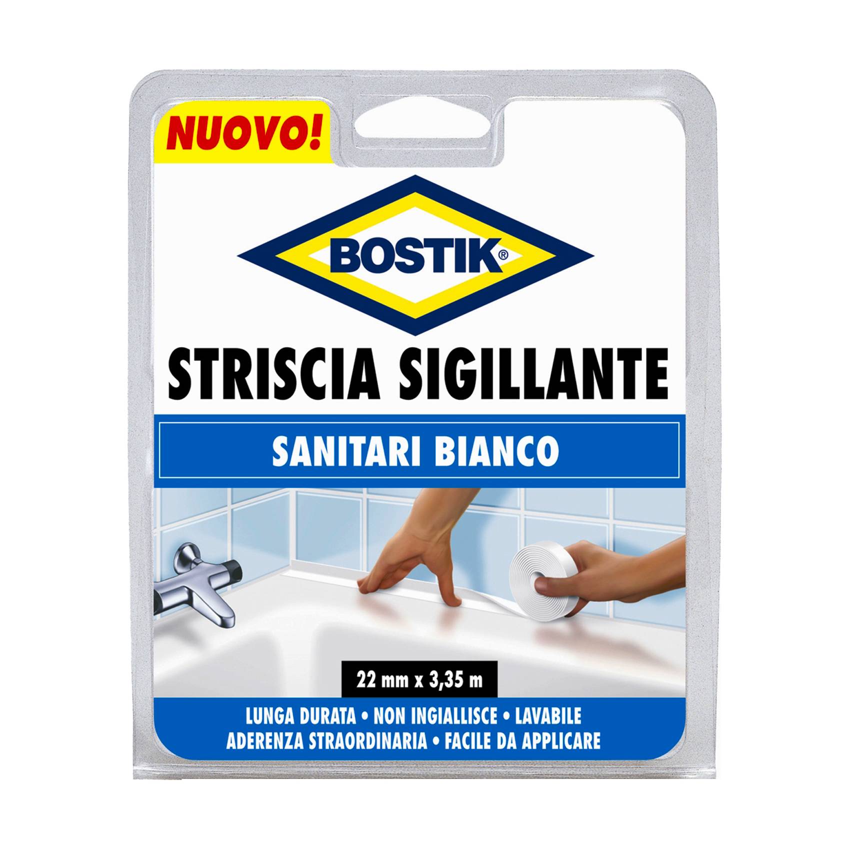 Striscia sigillante Strip Bostik 38mm x 3,35 m