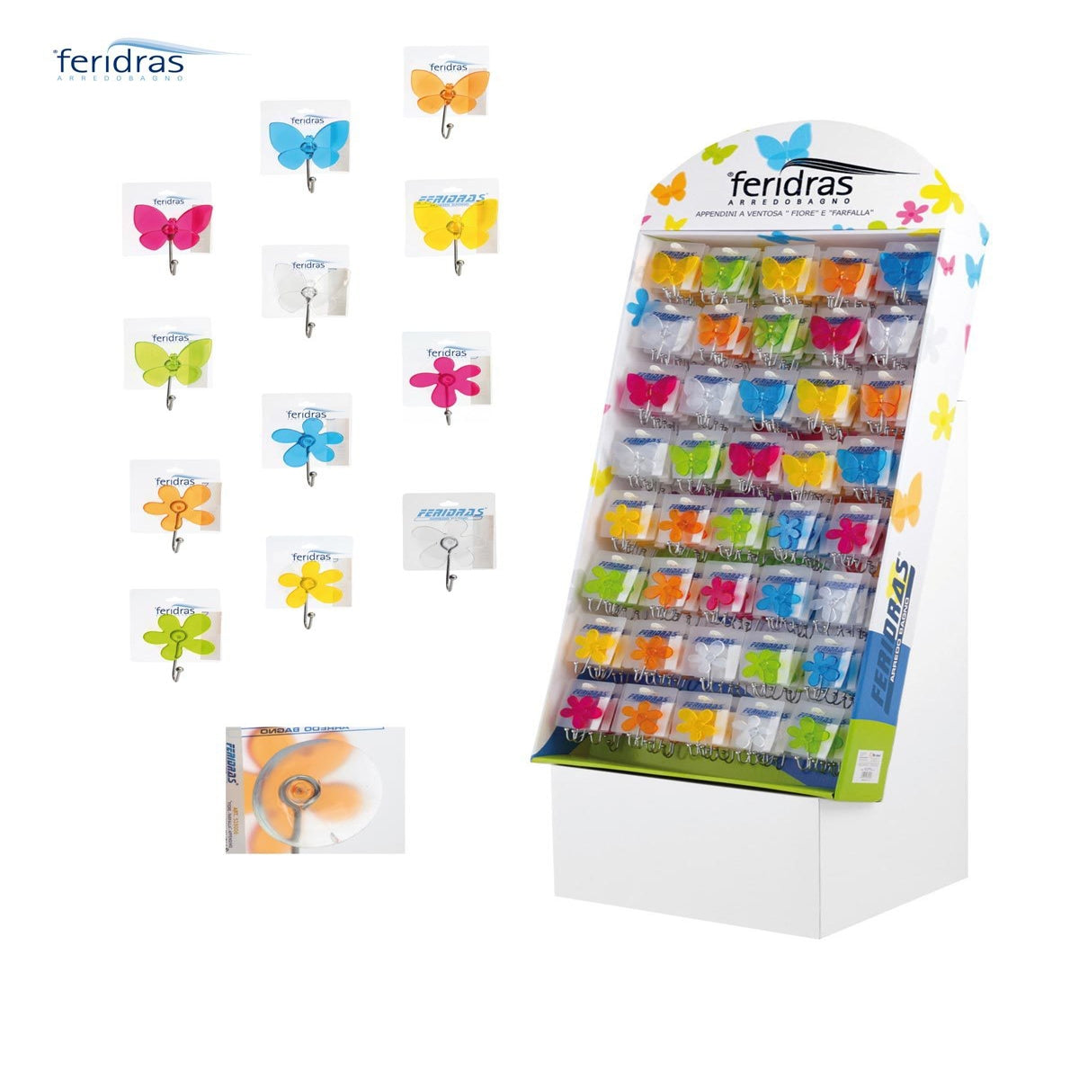 Appendino a forma di fiore o farfalla