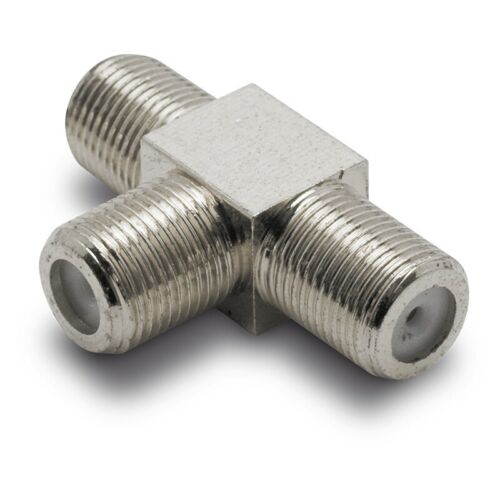 Partitore TV/SAT a T 1 ingresso a F/2 uscite a F