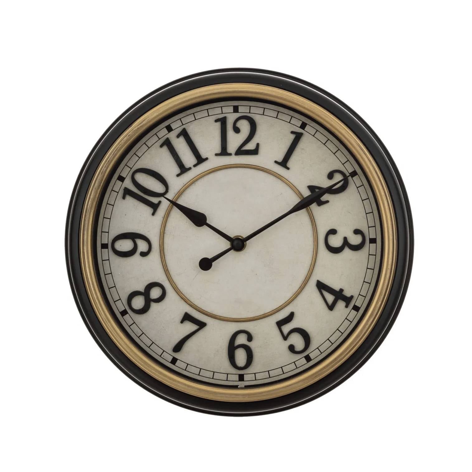 Orologio da Parete con Cornice Retr√≤ a Moulure - Diametro 29,2 cm