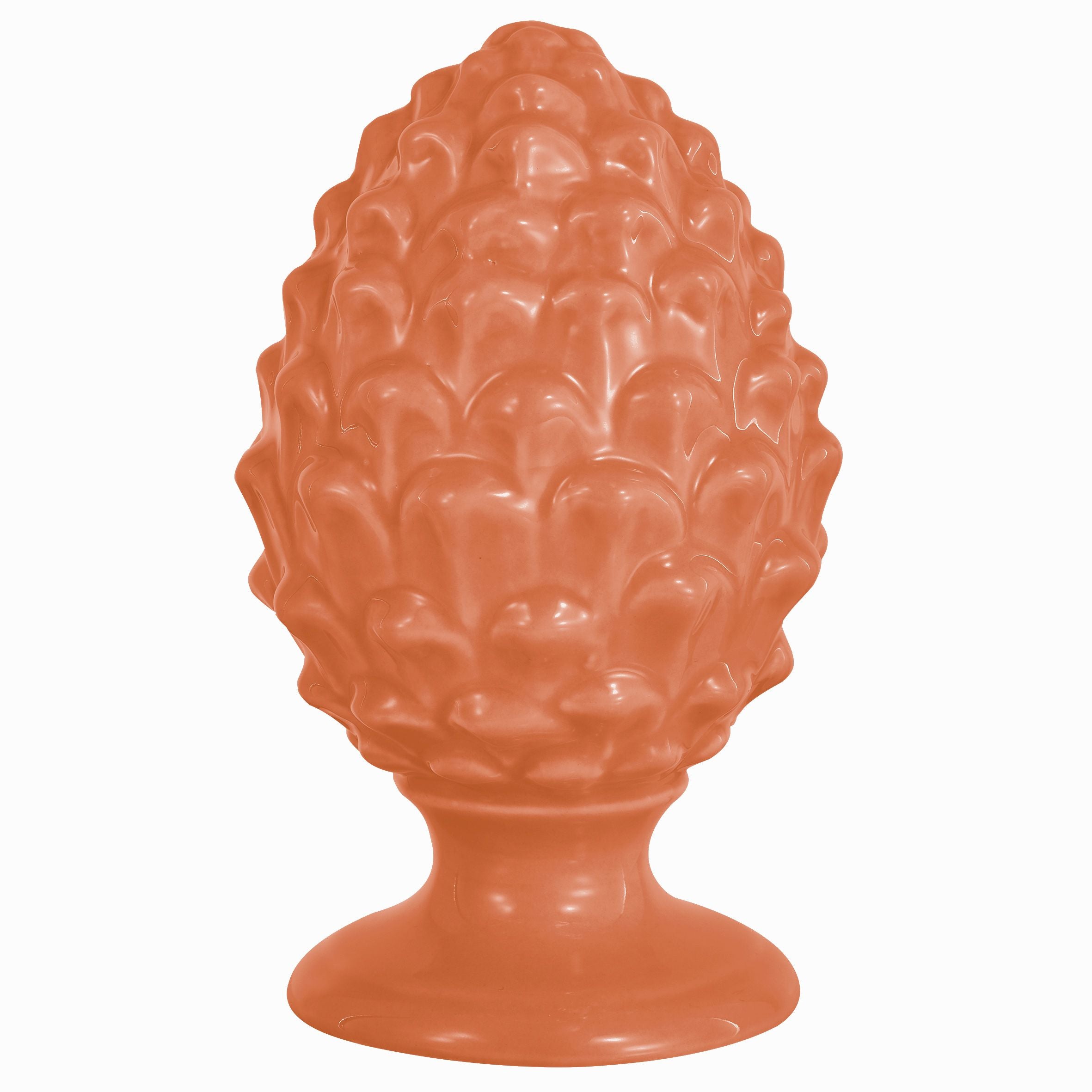 Pigna in porcellana dipinta a mano 14 cm