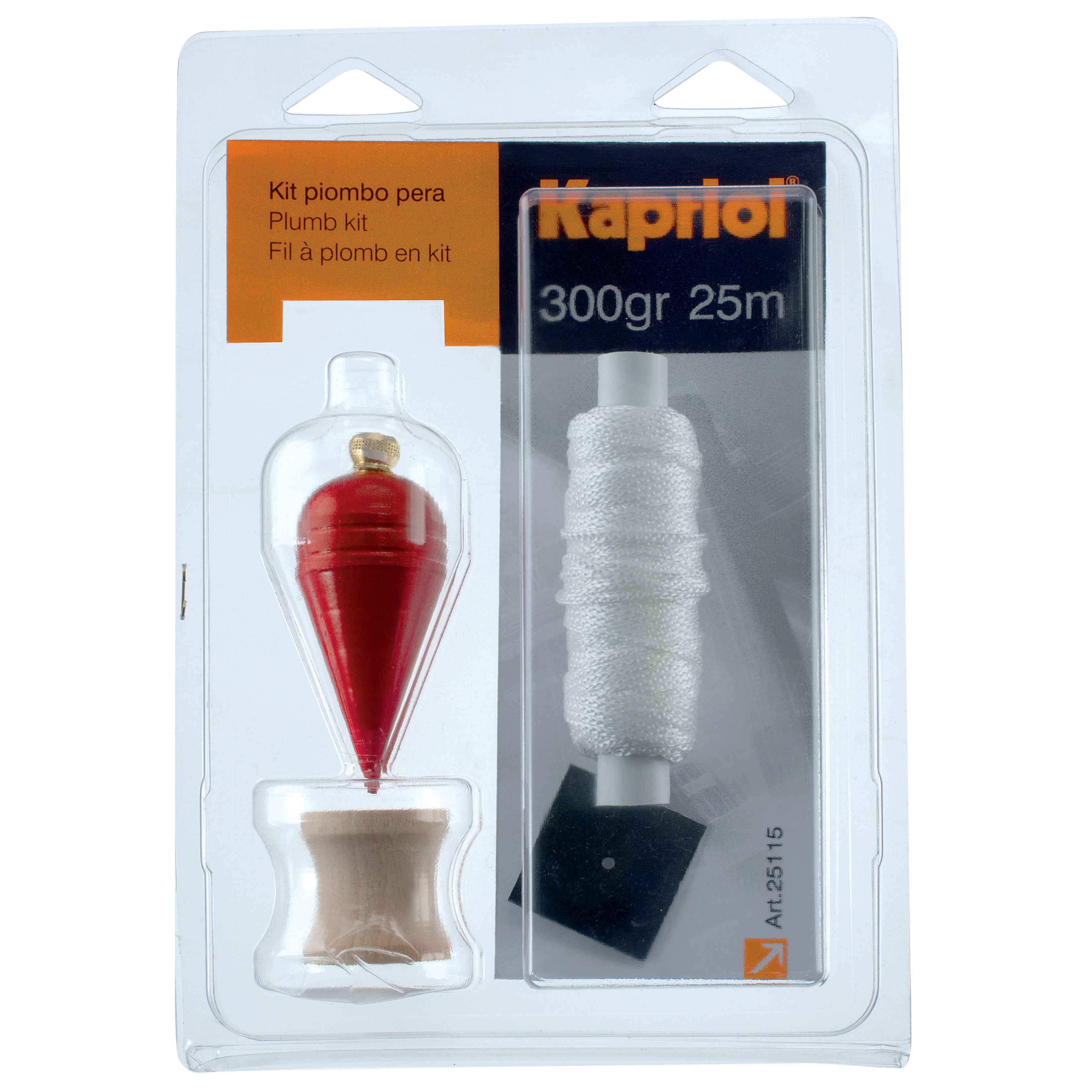 Kit piombo a pera Kapriol 300 gr