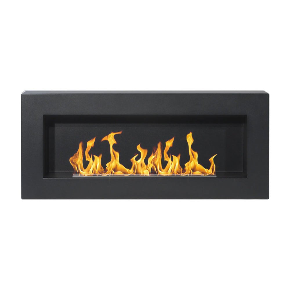 Camino a bioetanolo da parete Siena Nero 3