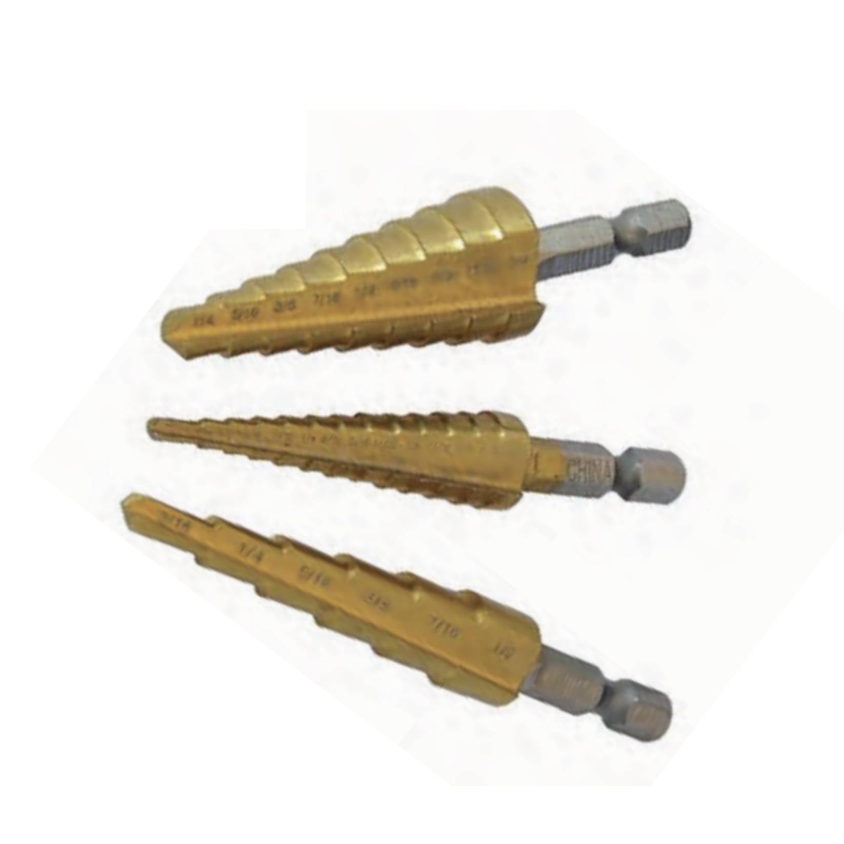 Set 3 frese coniche In HSS