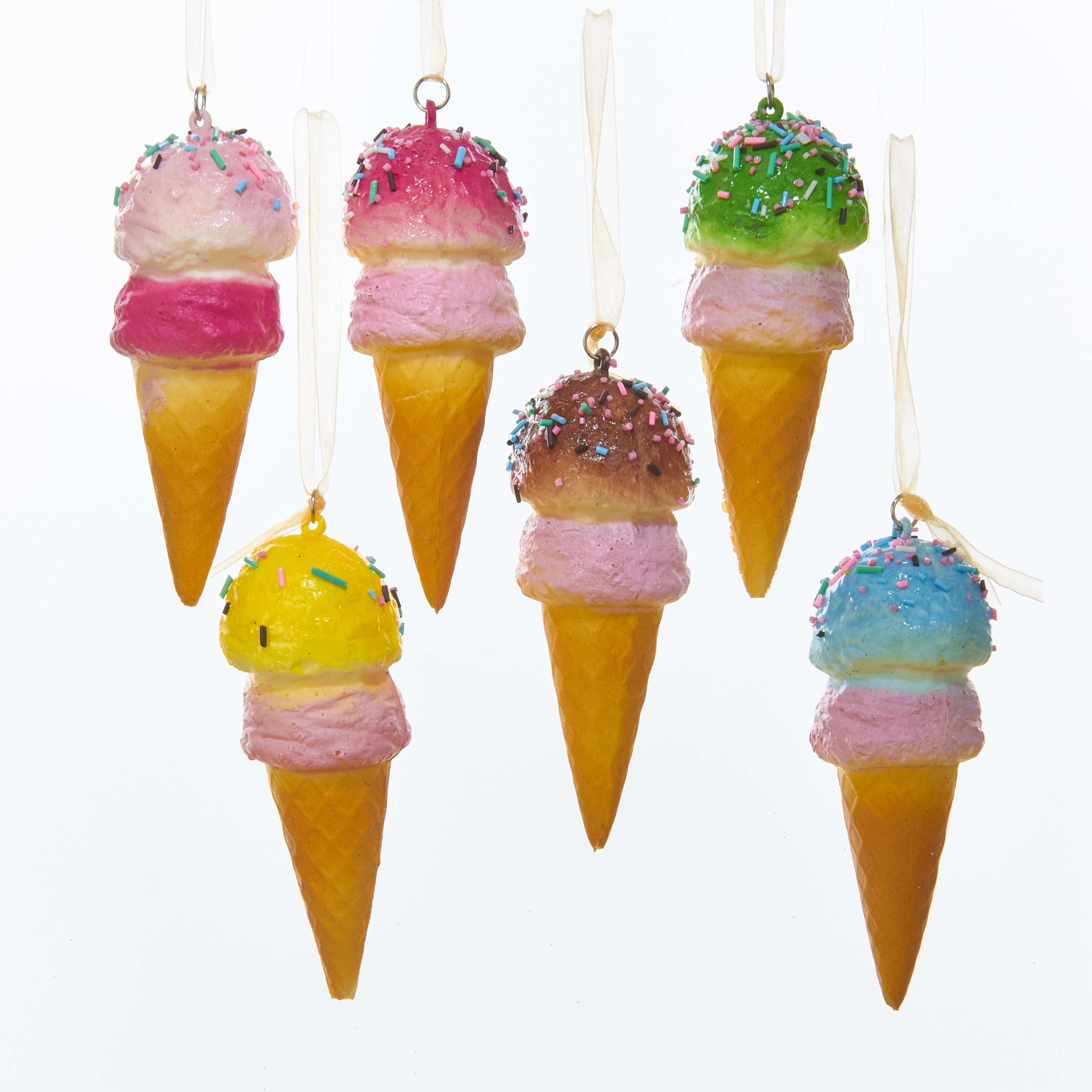 Addobbo albero cono gelato Christmas inspiration  In plastica