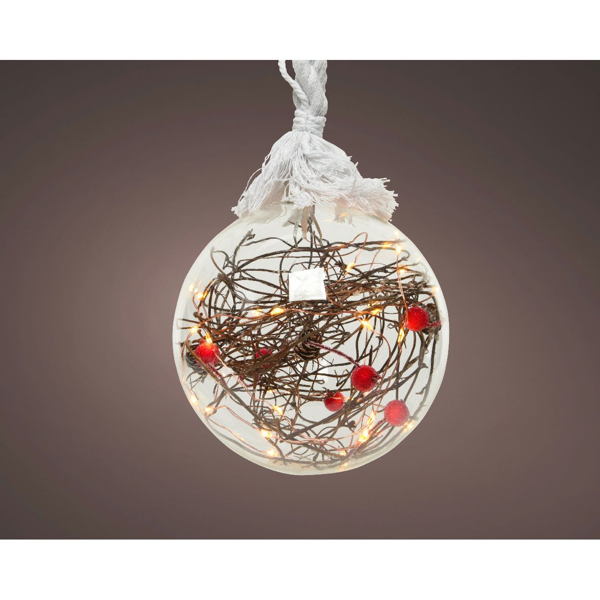 Palla di natale con microled Kaemingk