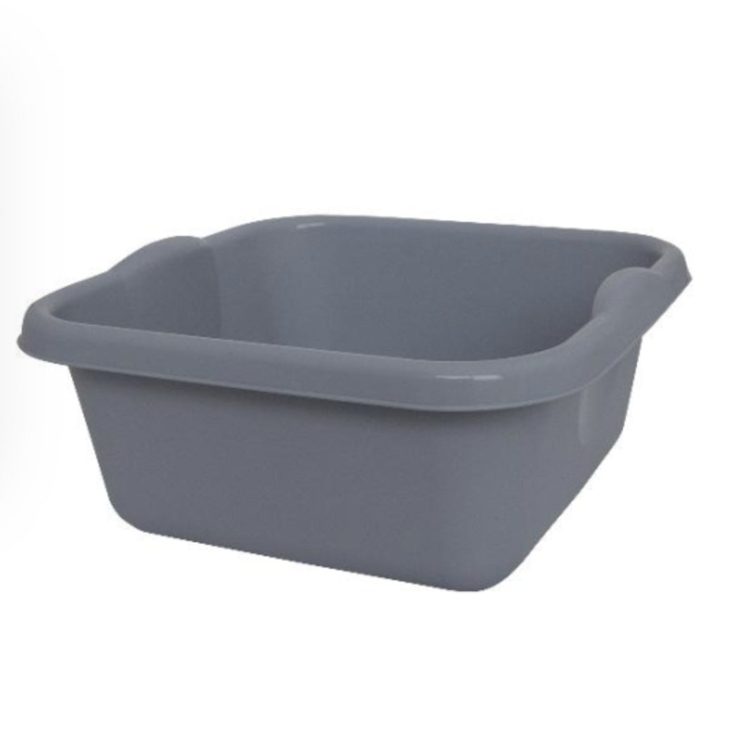 Bacinella quadra grigia 10Lt