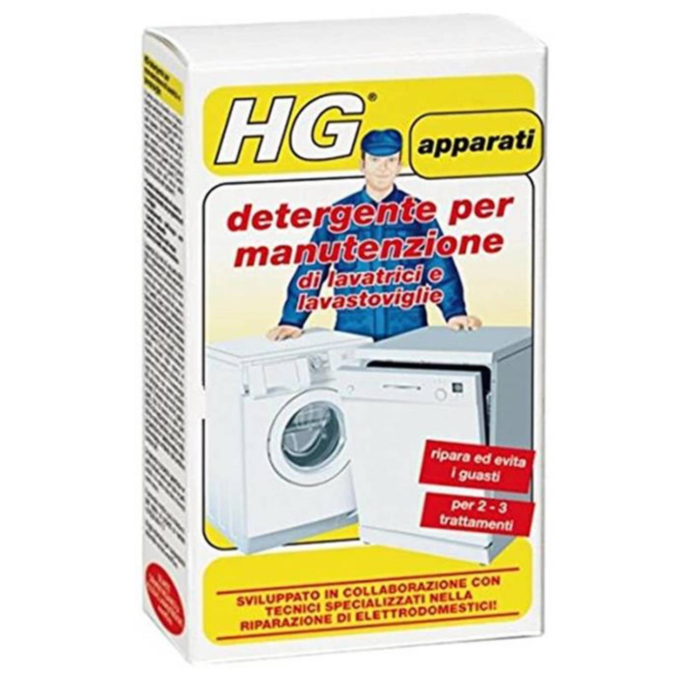 Detergente per Lavatrici/Lavastoviglie HG 100ml x2