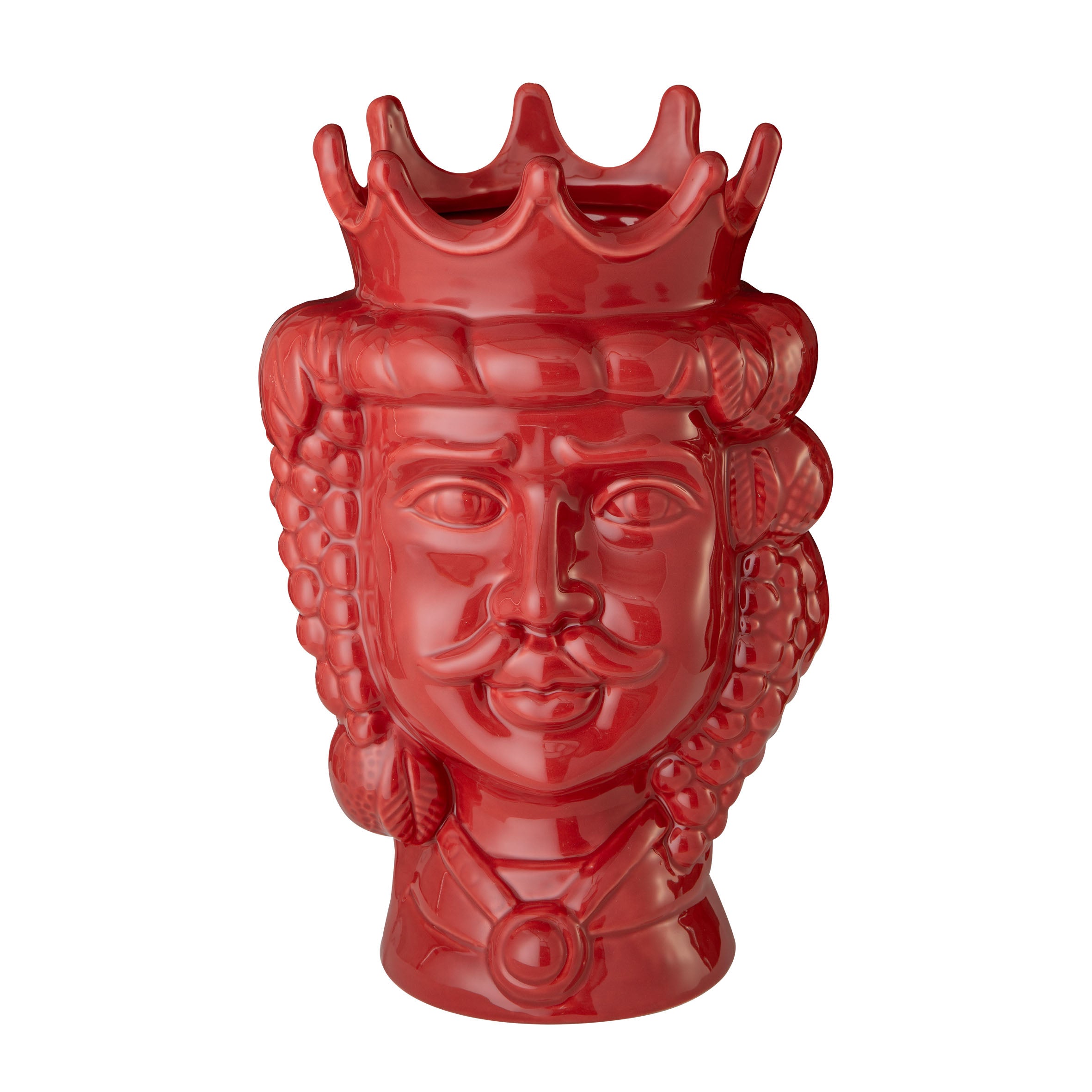 Vaso Re testa di moro 9