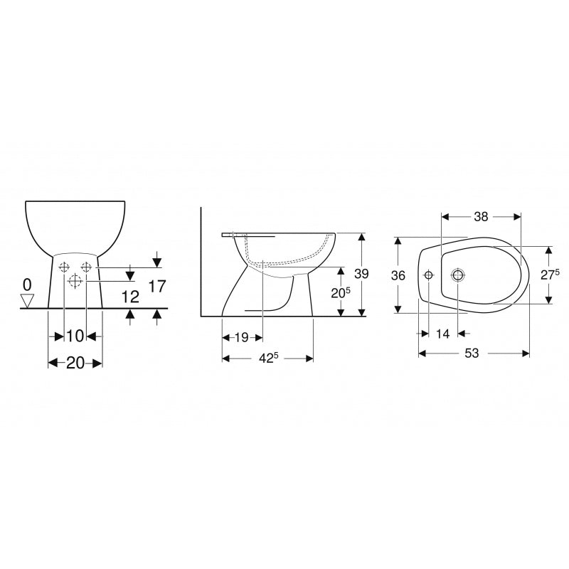 Bidet Colibr√¨ 2 Geberit