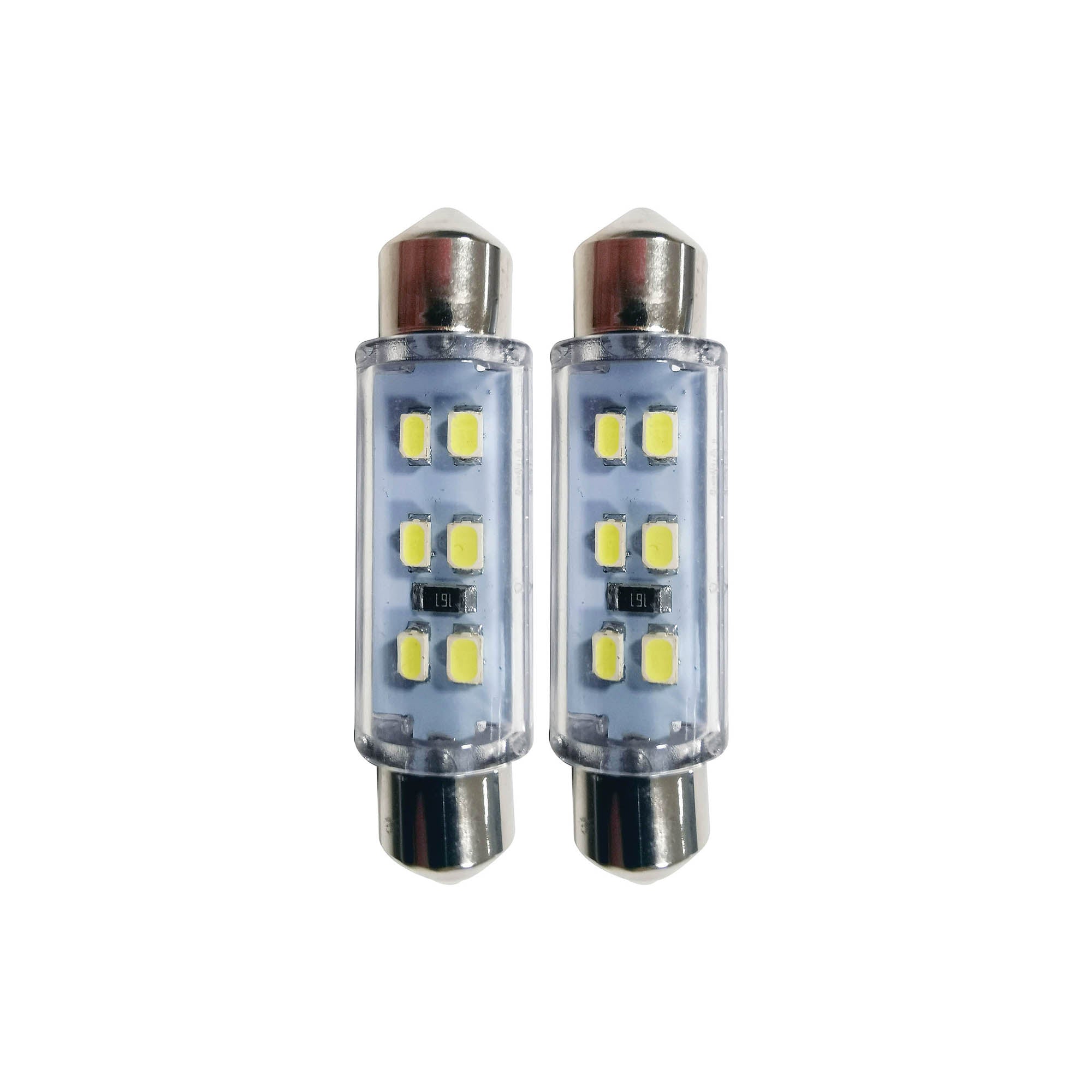 Coppia Lampadine Led SV8.5 ‚Äì 12V 6 led