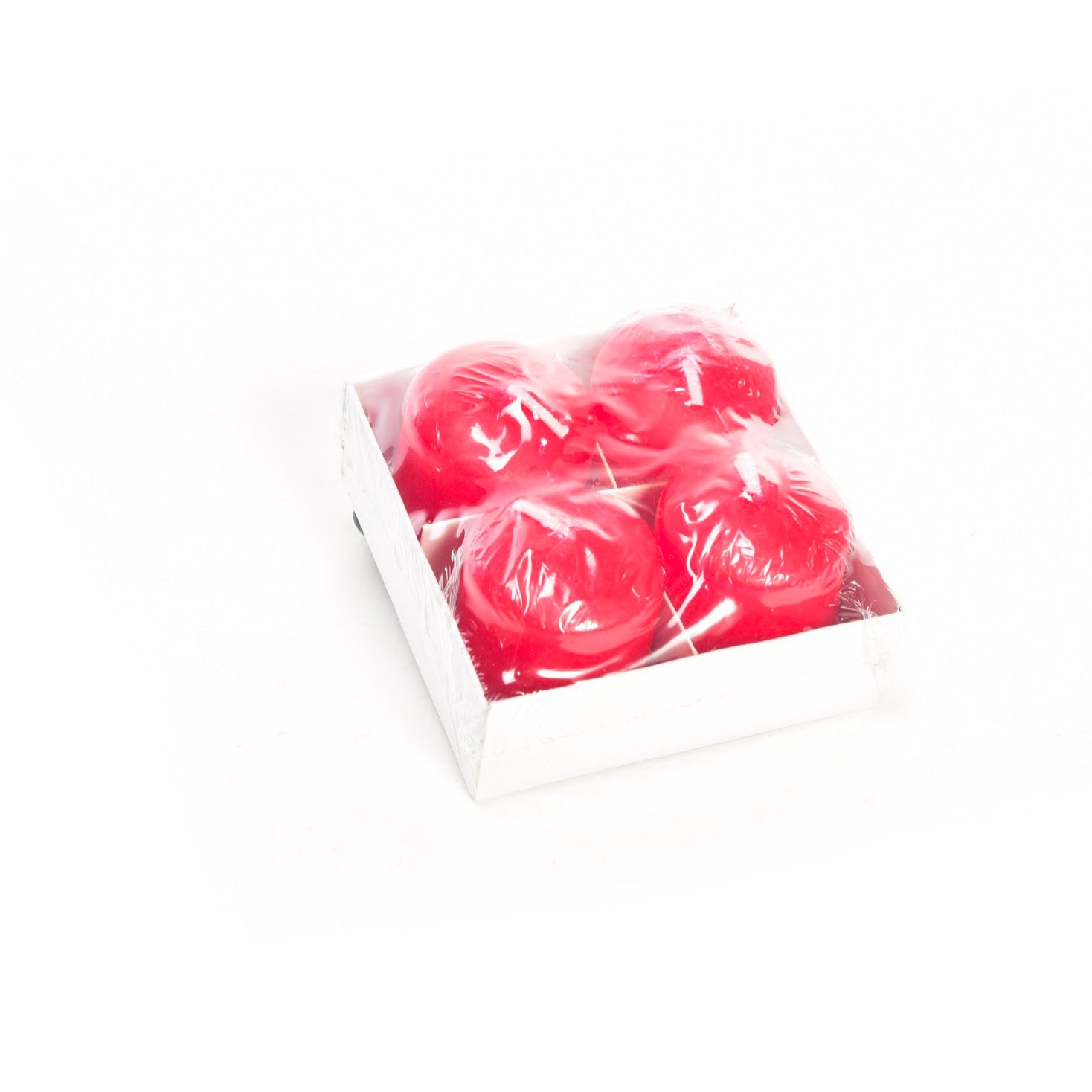 Set 4 candele votive natalizie Mercury