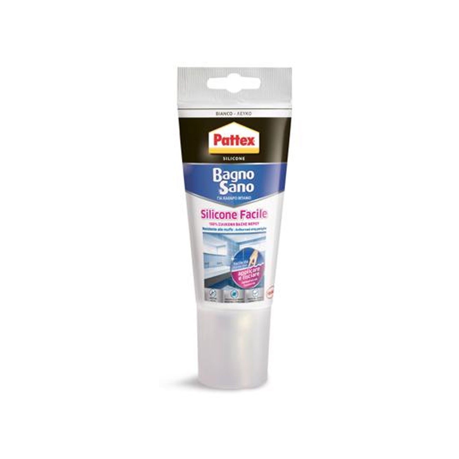 Silicone Pattex BagnoSano Bianco 150Ml
