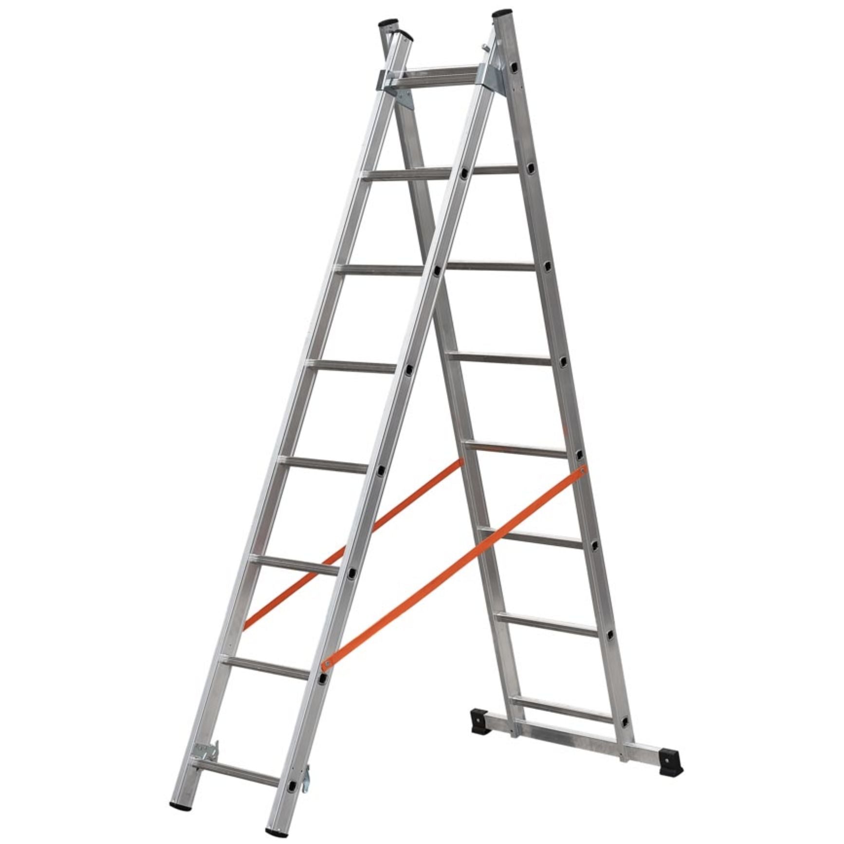 Scala trasformabile doppia 8 gradini