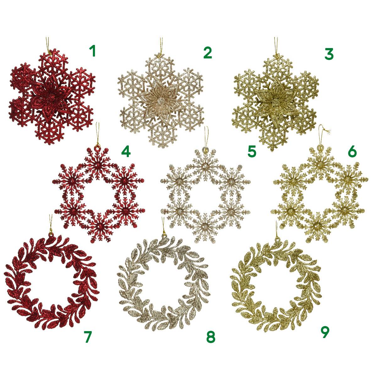 Addobbo albero soggetti vari Kaemingk