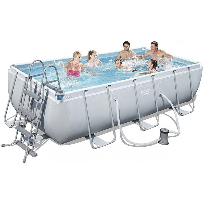 Piscina Power Steel Frame Rettangolare