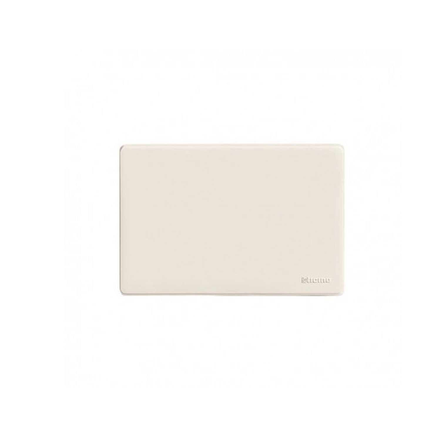 Placca magic 3 moduli cieca colore avorio in resina