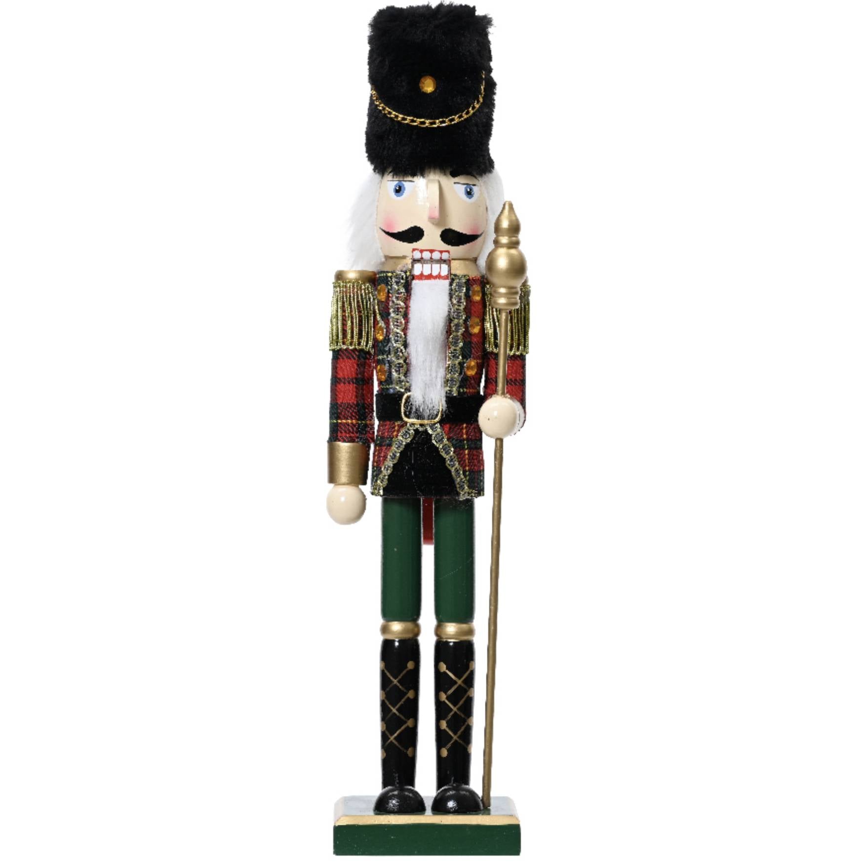 Schiaccianoci natalizio in pino