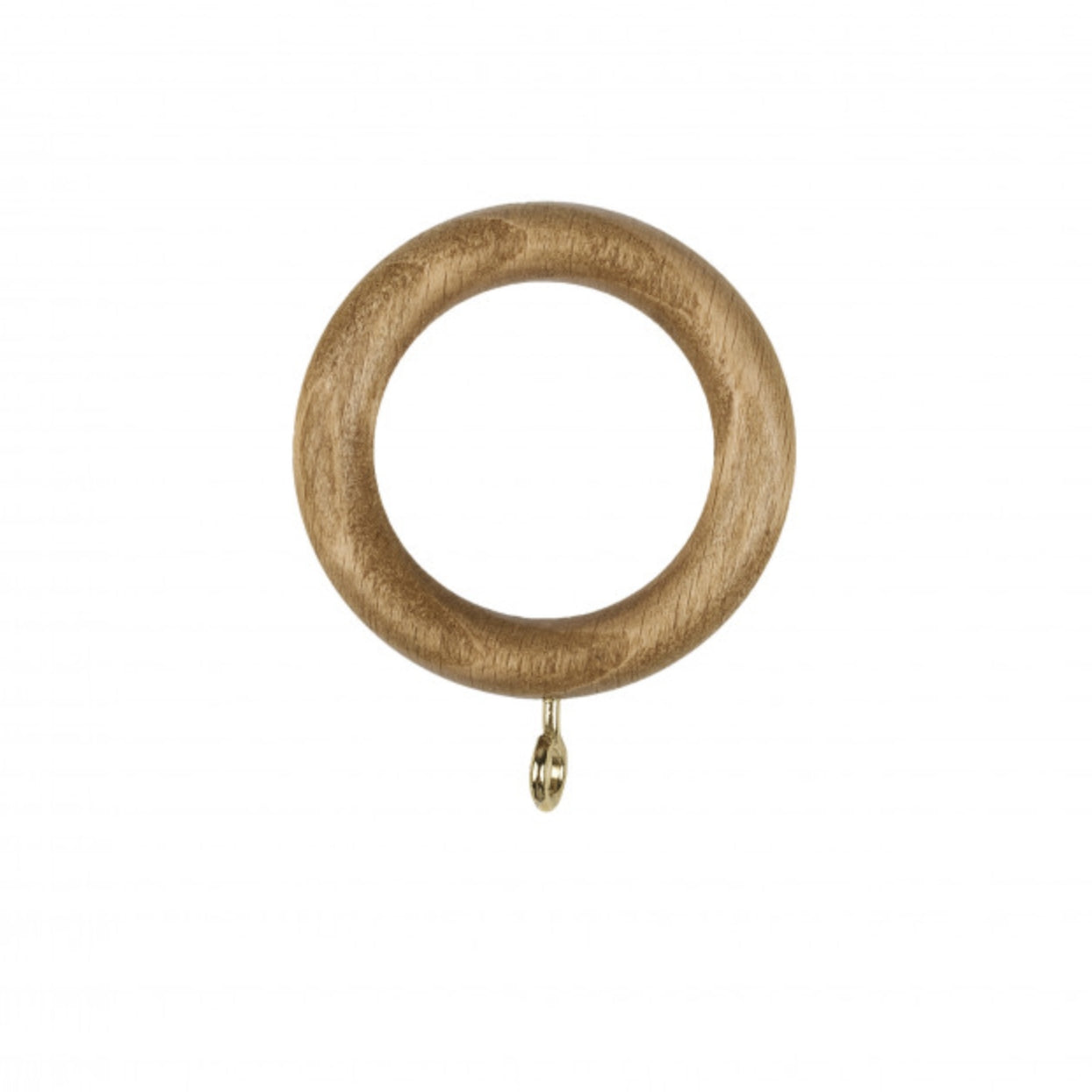 8Pz anelli in legno per bastoni tende 3