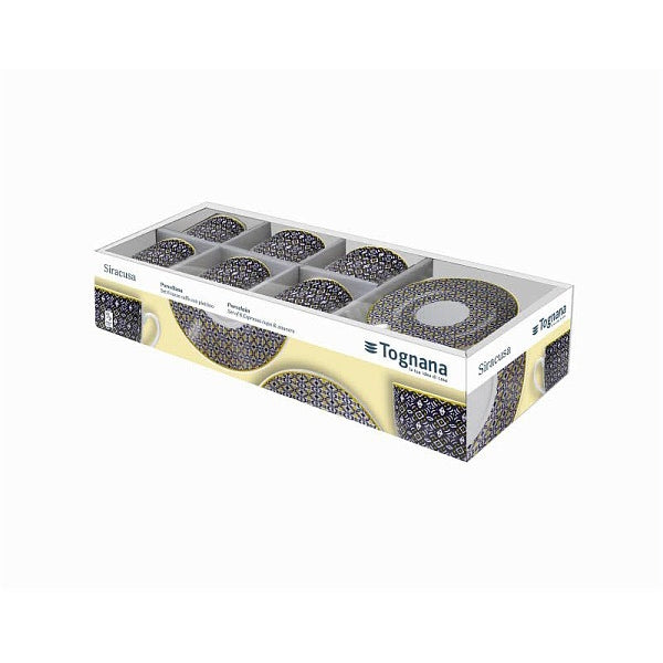 6 Tazzine da caff√© Tognana Siracusa