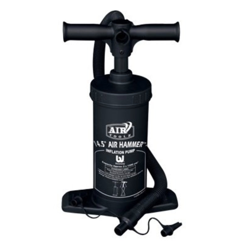 Pompa gonfiaggio doppia azione