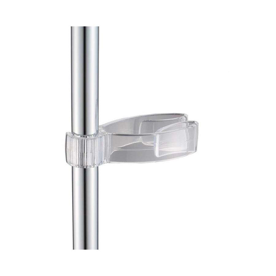 Gancio hook trasparente per colonne doccia