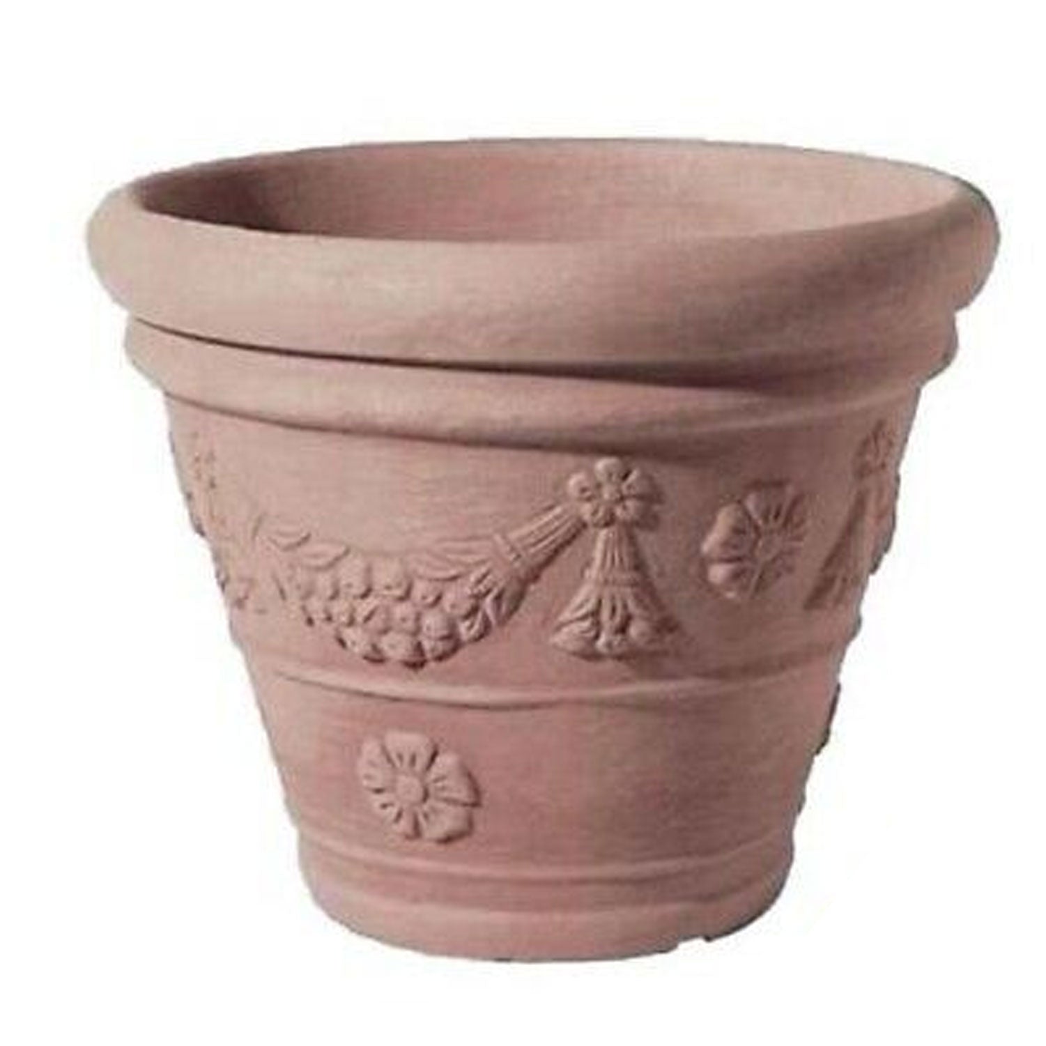 VASO CAMPANA TROPEA 50 CM COLORE TERRACOTTA DIAMETRO 50X41
