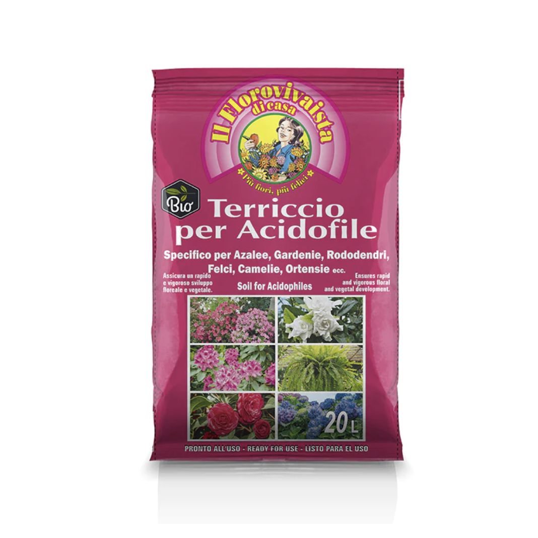 Terriccio per piante acidofile 20lt