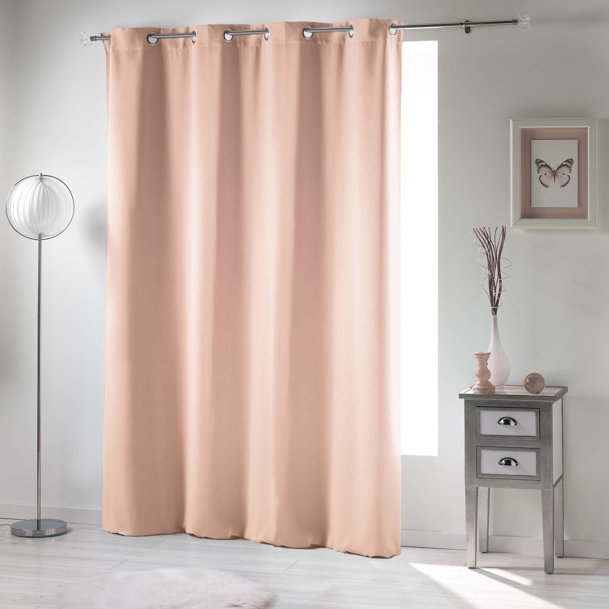 Tenda con occhielli 135 x 280 cm Coprente