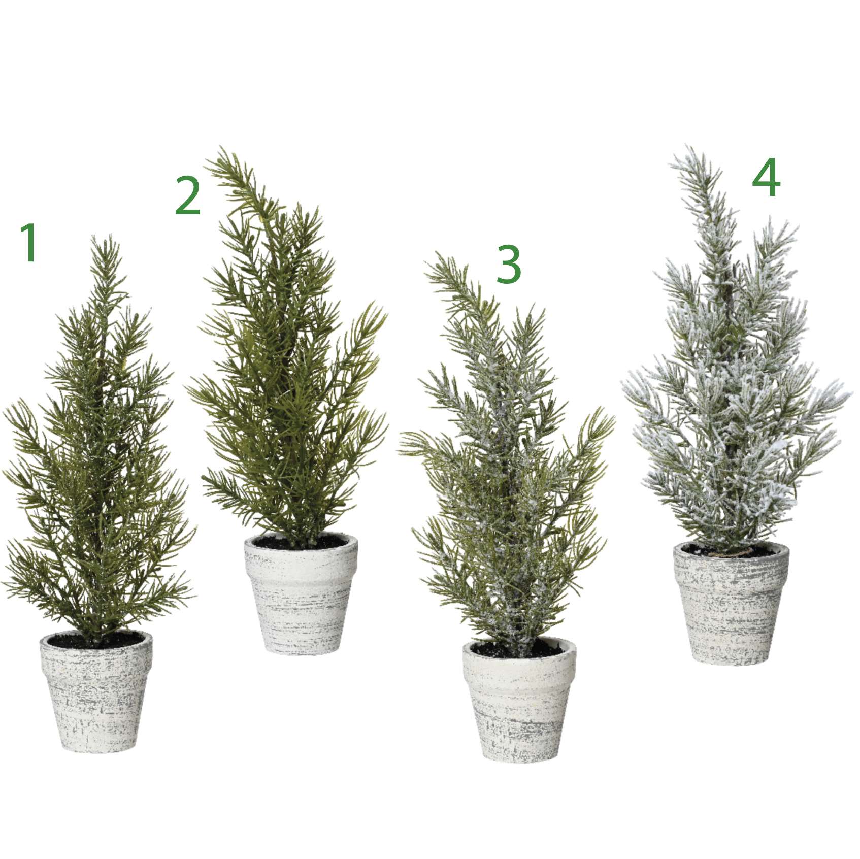 Mini albero natalizio 31x10 cm