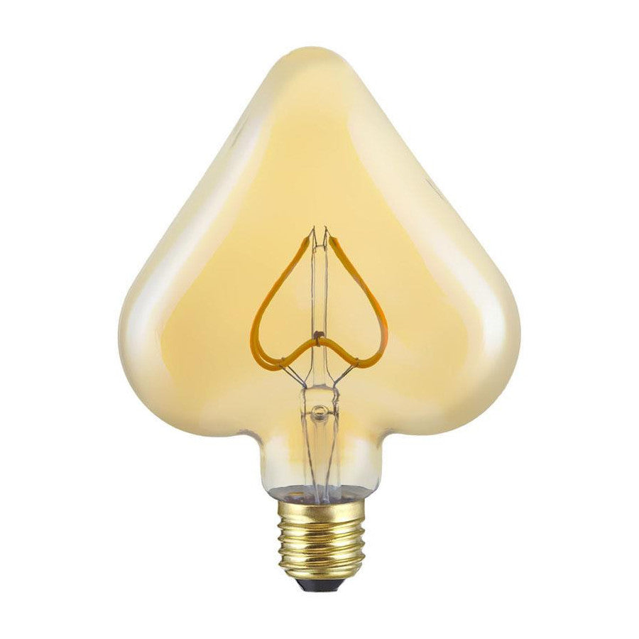 Lampadina LED vintage cuore