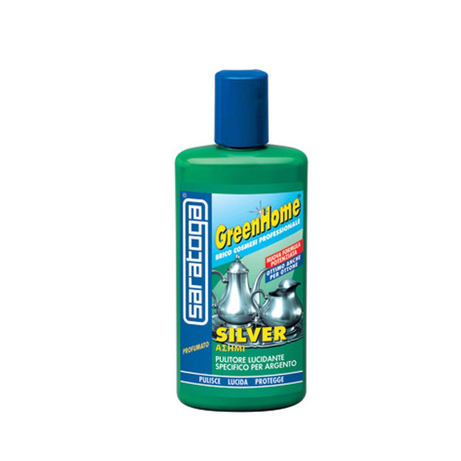 Lucidante pulitore GreenHome per argento e ottone 250 ml