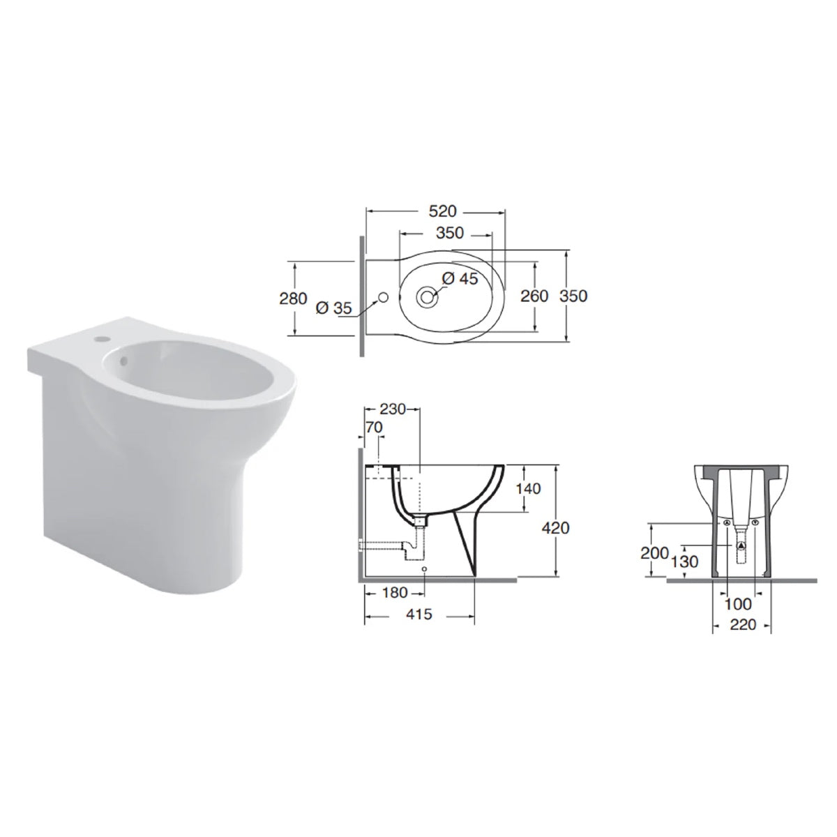 Coppia Sanitari Click 3